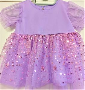 Kids Costumes to Hire - Lilac dress - 18 - 24 Months